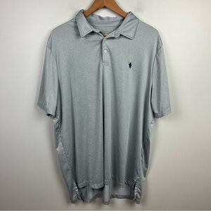 Ralph Lauren Polo Mens XL Grey  Performance Polo Shirt Polyester Stretch